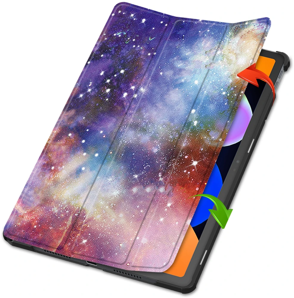 Planšetinio kompiuterio dėklas 4kom.pl Grafinis Lenovo Idea Tab 11 su dangteliu – apsauginis su stovu