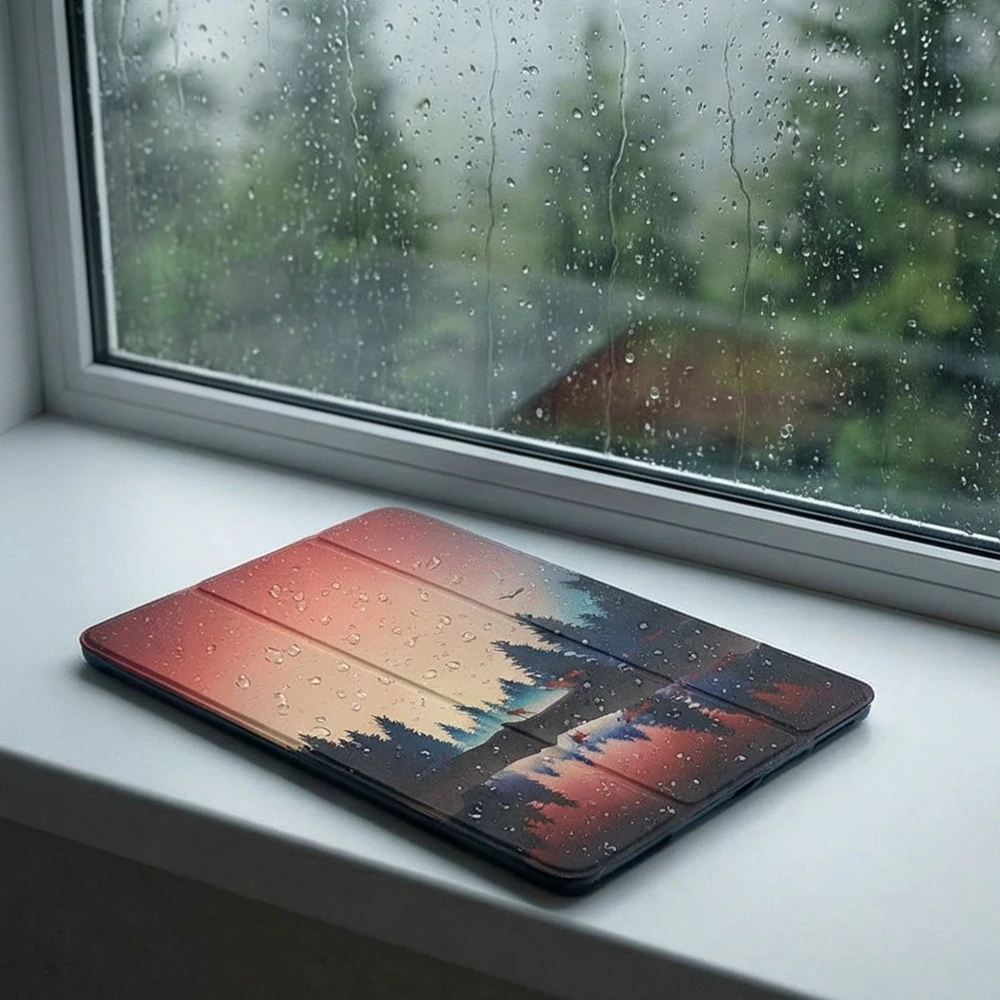 Planšetinio kompiuterio dėklas 4kom.pl Grafinis Xiaomi Pad 7 / Pad 7 Pro 11.2 su dangteliu / Xiaomi Pad 7 Pro - apsauginis su stovu