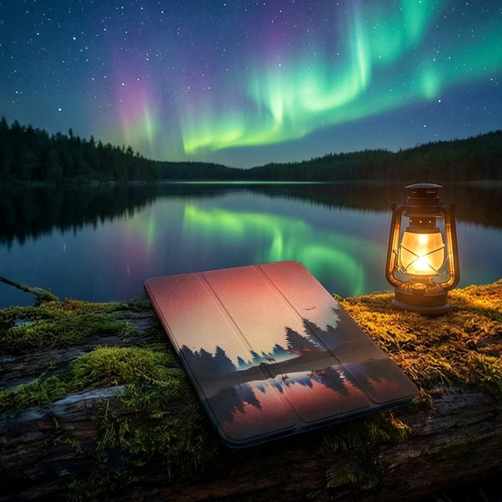 Planšetinio kompiuterio dėklas 4kom.pl Grafinis Xiaomi Pad 7 / Pad 7 Pro 11.2 su dangteliu / Xiaomi Pad 7 Pro - apsauginis su stovu