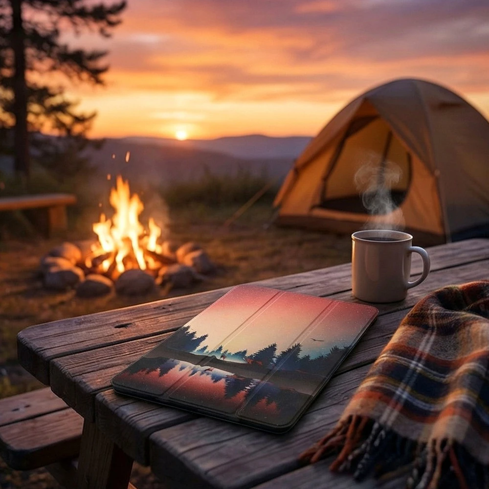 Planšetinio kompiuterio dėklas 4kom.pl Grafinis Xiaomi Pad 7 / Pad 7 Pro 11.2 su dangteliu / Xiaomi Pad 7 Pro - apsauginis su stovu