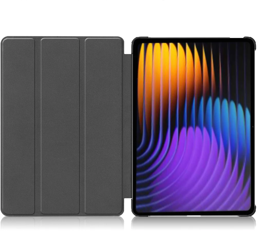 Planšetinio kompiuterio dėklas 4kom.pl Grafinis Xiaomi Pad 7 / Pad 7 Pro 11.2 su dangteliu / Xiaomi Pad 7 Pro - apsauginis su stovu
