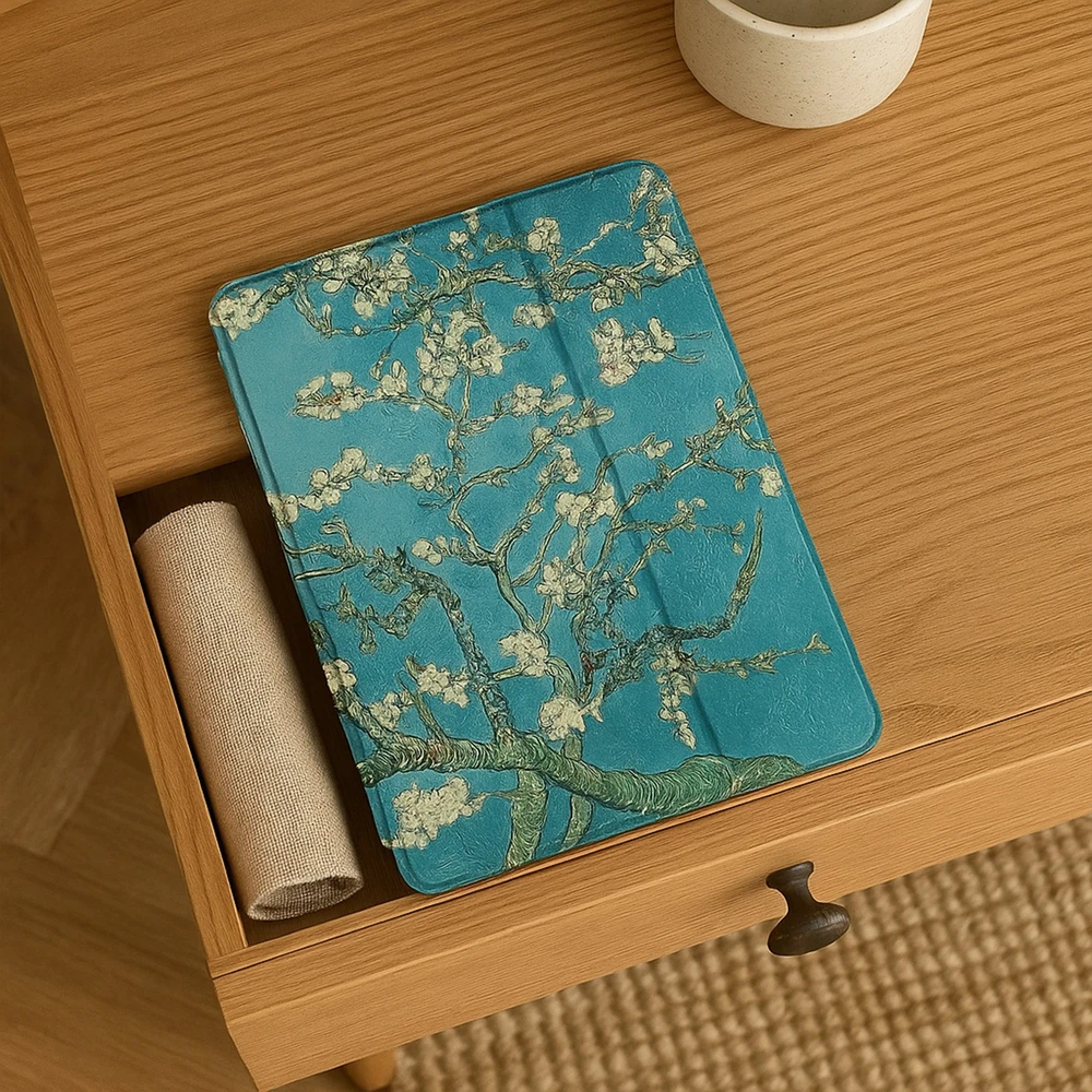 Planšetinio kompiuterio dėklas 4kom.pl Grafinis su dangteliu Galaxy Tab S6 Lite 10 / Samsung Galaxy Tab S6 Lite 22 / Samsung Galaxy Tab S6 Lite 24 - apsauginis