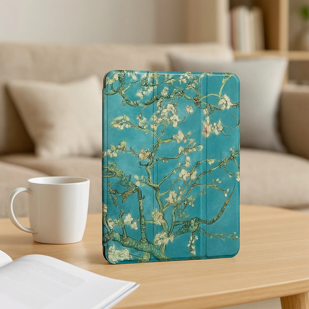 Planšetinio kompiuterio dėklas 4kom.pl Grafinis su dangteliu Galaxy Tab S6 Lite 10 / Samsung Galaxy Tab S6 Lite 22 / Samsung Galaxy Tab S6 Lite 24 - apsauginis