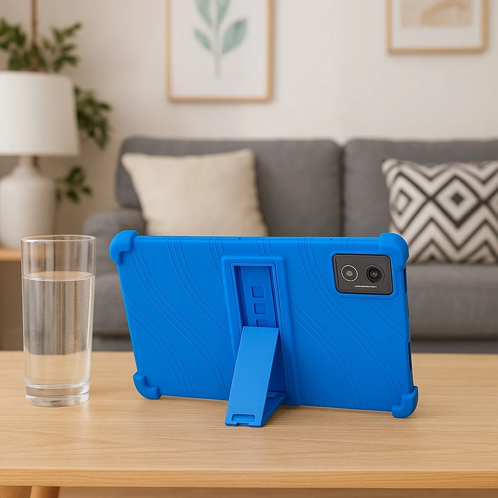 Planšetinio kompiuterio dėklas 4kom.pl Pancerne Armor, skirtas Lenovo Tab K11 Plus 11.45 / Lenovo K11 Plus 2024 / K11 Plus, mėlynas – apsauginis