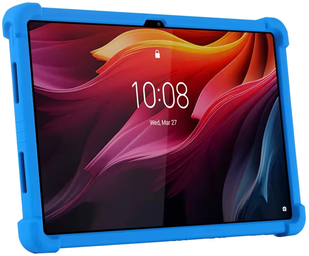 Planšetinio kompiuterio dėklas 4kom.pl Pancerne Armor, skirtas Lenovo Tab K11 Plus 11.45 / Lenovo K11 Plus 2024 / K11 Plus, mėlynas – apsauginis