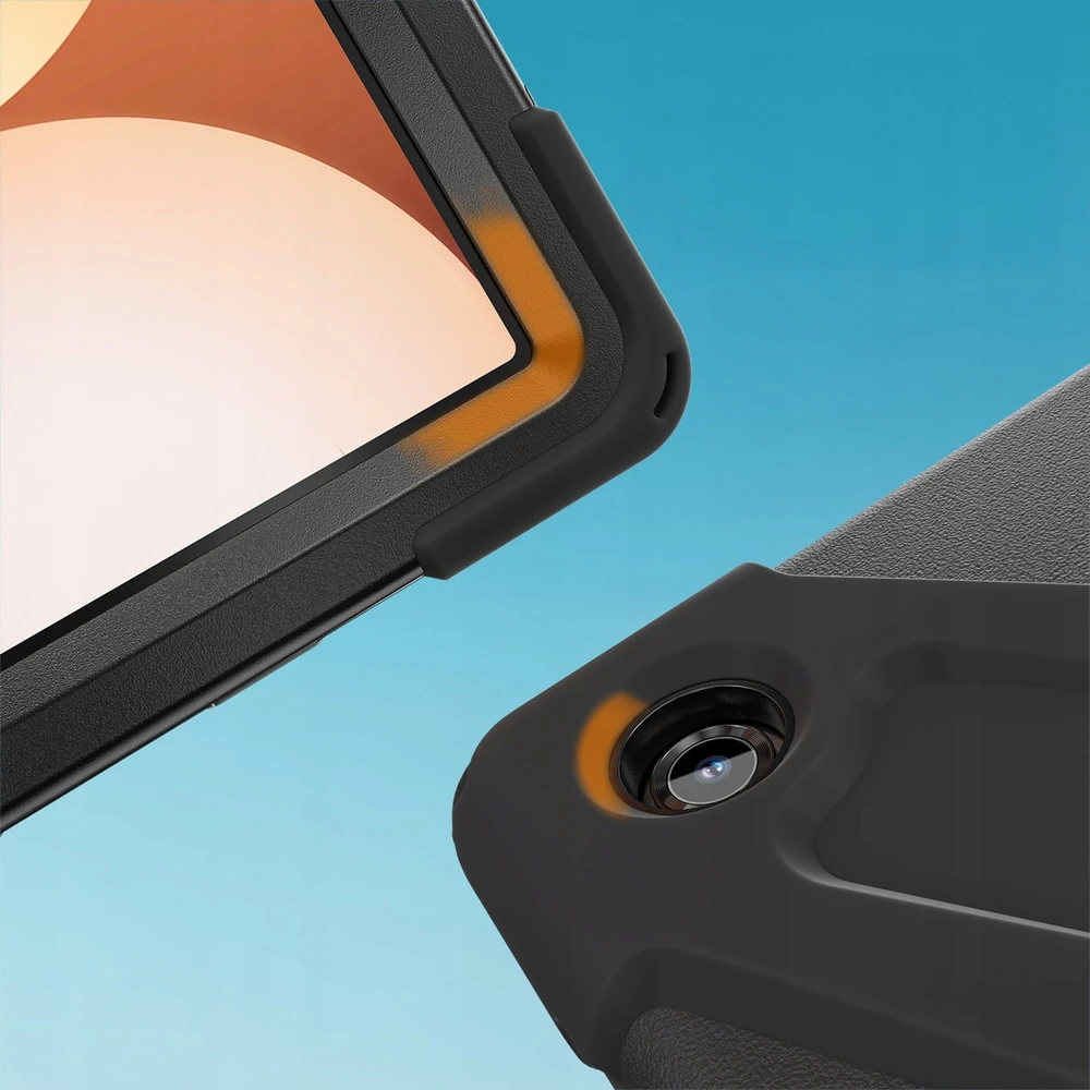 Dėklas na tablet 4kom.pl Samsung Galaxy Tab A9 Plus Pancerne su laikikliu i paskiem