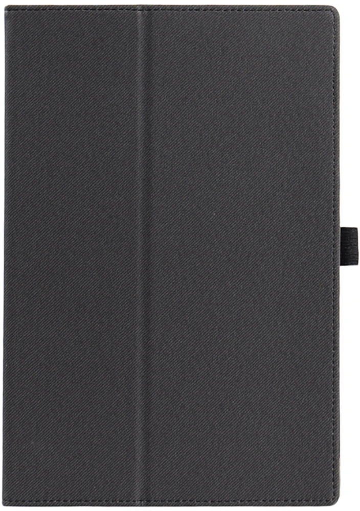 Planšetinio kompiuterio dėklas 4kom.pl Slim, skirtas Tcl Tab 10 Gen. 2 8496G 10.36 10.4 / Gen 2, juodas – apsauginis su stovu