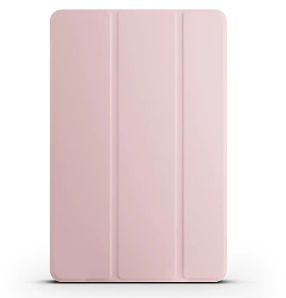 Planšetinio kompiuterio dėklas 4kom.pl Smart Case, skirtas Redmi Pad SE 8.7 2024, rožinis – apsauginis su stovu, prieiga prie prievadų ir mygtukų