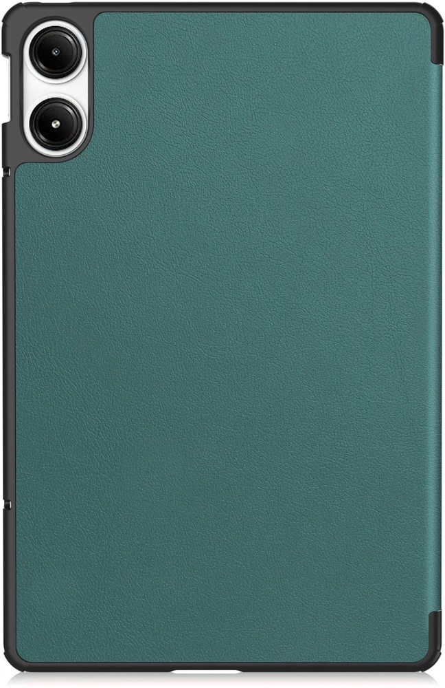 Planšetinio kompiuterio dėklas Strado-Tech Smart skirtas Xiaomi Redmi Pad Pro 12.1 2024 su dangteliu / Redmi Pad Pro 12.1 2024, žalias – apsauginis su stovu