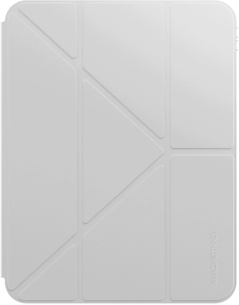 „AmazingThing“ minimalaus dizaino dėklas, skirtas „iPad Air 11“ M2/M3/M4 (2024/2025/2026) – pilka