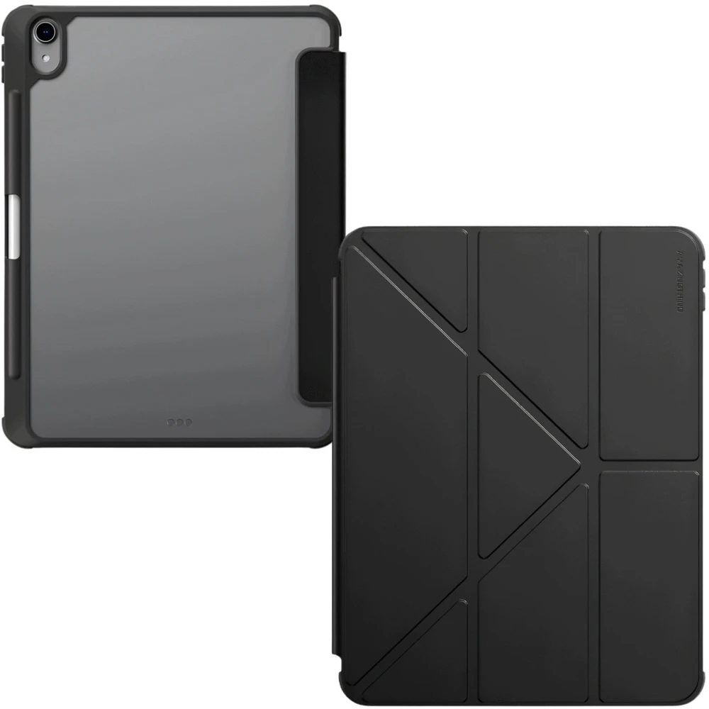 AMAZINGTHING Titan Pro dėklas iPad A16 11" planšetei, 720° pasukamas, su laikikliu rašikliui, juodas