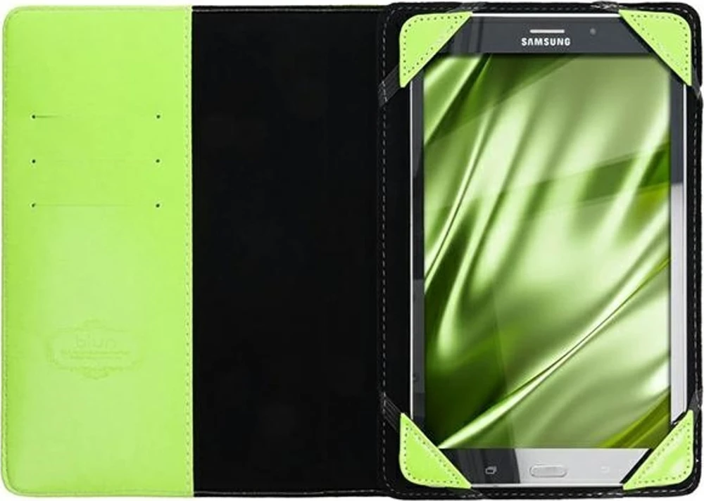 Oem BLUN universalus planšetinio kompiuterio dėklas 12,4" (UNT) žalios spalvos