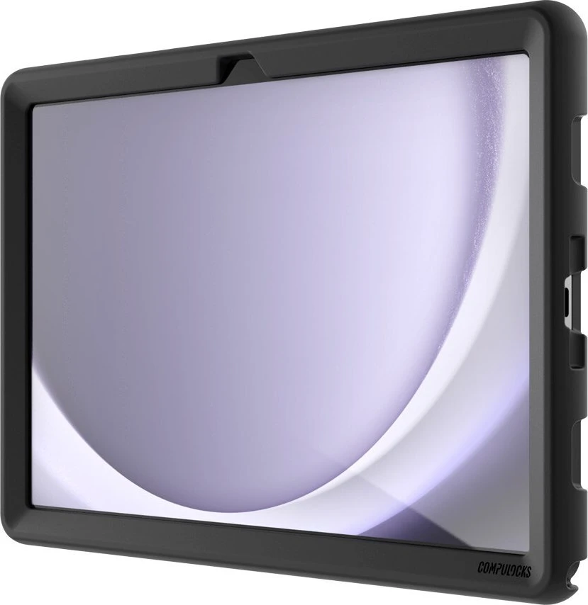Dėklas na tablet Compulocks Compulocks Rugged Edge Case for Galaxy Tab A9+ 11'' - Stossstange fur Planšetė - Silikon - Juodas - fur Samsung Galaxy Tab A9+