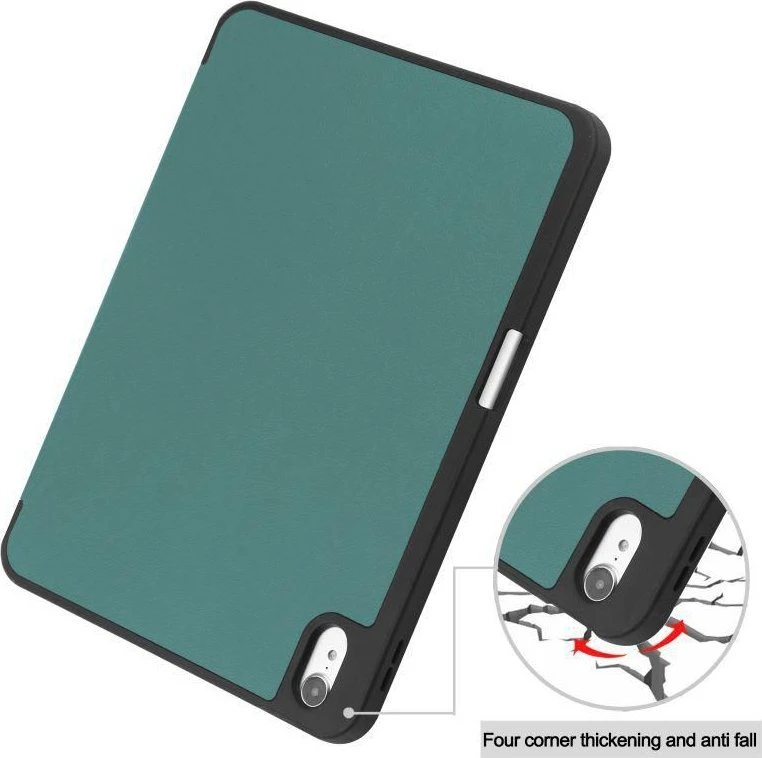 Dėklas na tablet CoreParts CoreParts TABX-IP10-COVER25 etui na tablet 27,7 cm (10.9'') Dėklas su klapką Žalias