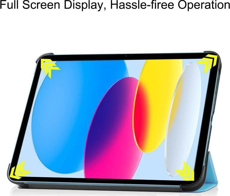 Dėklas na tablet CoreParts CoreParts TABX-IP10-COVER5 etui na tablet 27,7 cm (10.9'') Dėklas su klapką Mėlyna