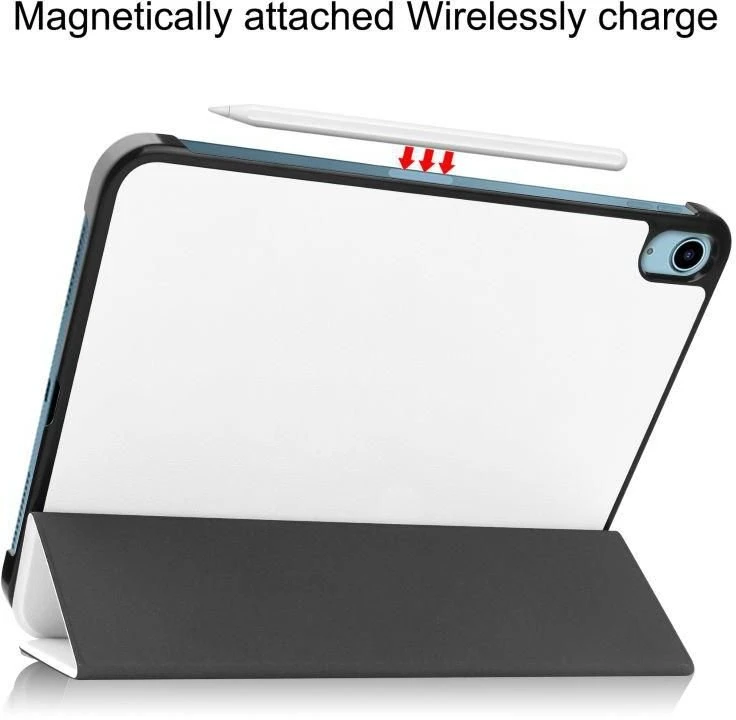 Dėklas na tablet CoreParts TABX-IP10-COVER6 etui na tablet 27,7 cm (10.9'') Dėklas su klapką Baltas