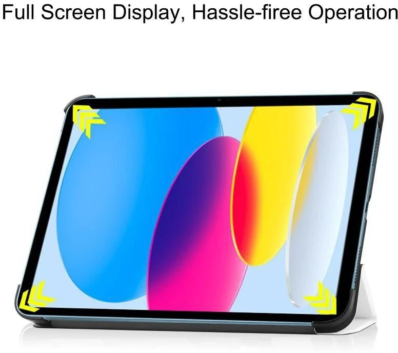 Dėklas na tablet CoreParts TABX-IP10-COVER6 etui na tablet 27,7 cm (10.9'') Dėklas su klapką Baltas