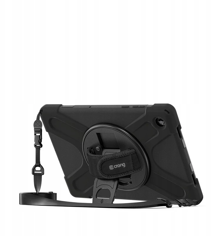 Crong Defender Plus - Rugged dėklas Samsung Galaxy Tab A11+ 10.9" juodos spalvos