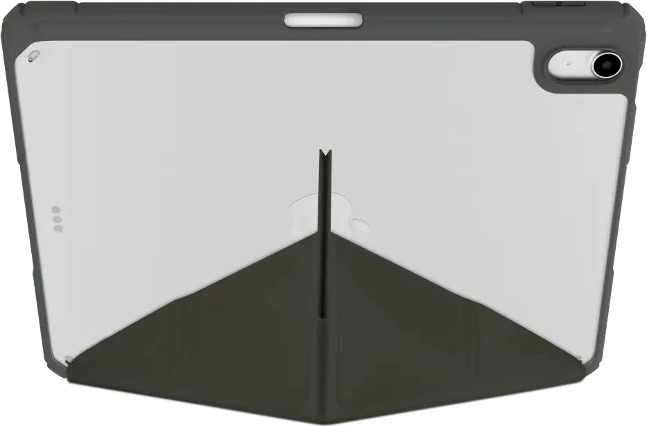 „dbramante London“ dėklas planšetei ICON, skirtas planšetei su plastiko dangteliu, miško žalumo, tinka Apple 11 colių iPad Air M3 Wi-Fi, M3 Wi-Fi + Cellular