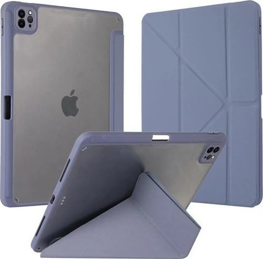 Dėklas Smart Stand Apple iPad 11 Pro 2024 mėlynos spalvos