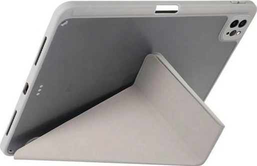 Dėklas Smart Stand Apple iPad Air 13 2024 baltos spalvos