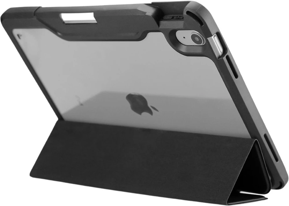 Dėklas na tablet DEQSTER 40-1013765 etui na tablet 27,7 cm (10.9") Dėklas su klapką Juodas