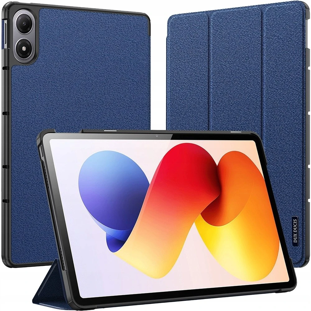 Dėklas Dux Ducis Domo Xiaomi Redmi Pad Pro 12.1/Redmi Pad 2 Pro 12.1 tamsiai mėlynas