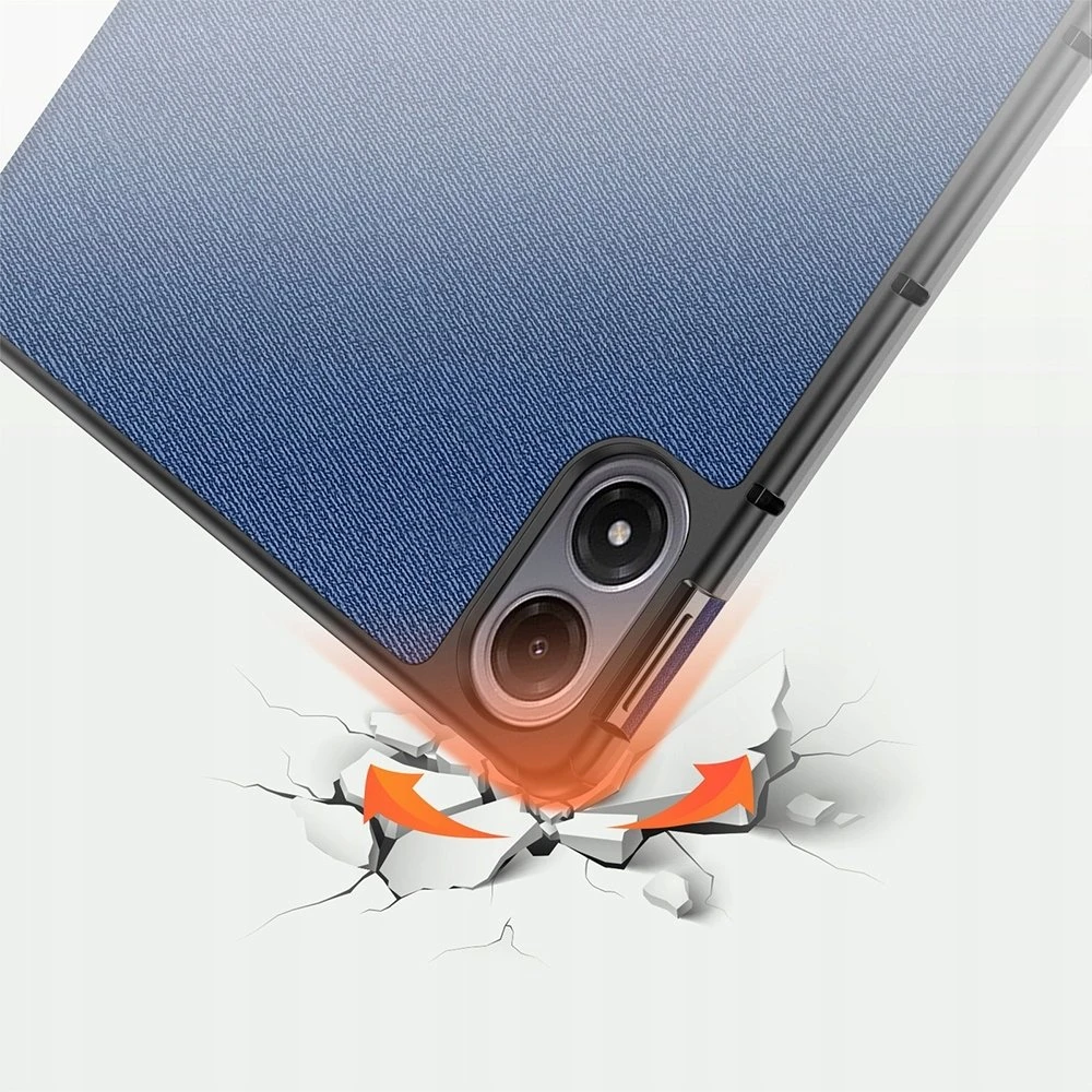 Dėklas Dux Ducis Domo Xiaomi Redmi Pad Pro 12.1/Redmi Pad 2 Pro 12.1 tamsiai mėlynas