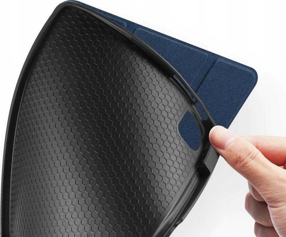 Dux Ducis Domo su dangteliu ir „smart sleep“ funkcija, skirtas Xiaomi Pad 6 / 6 Pro – dėklas planšetiniam kompiuteriui, mėlynos spalvos