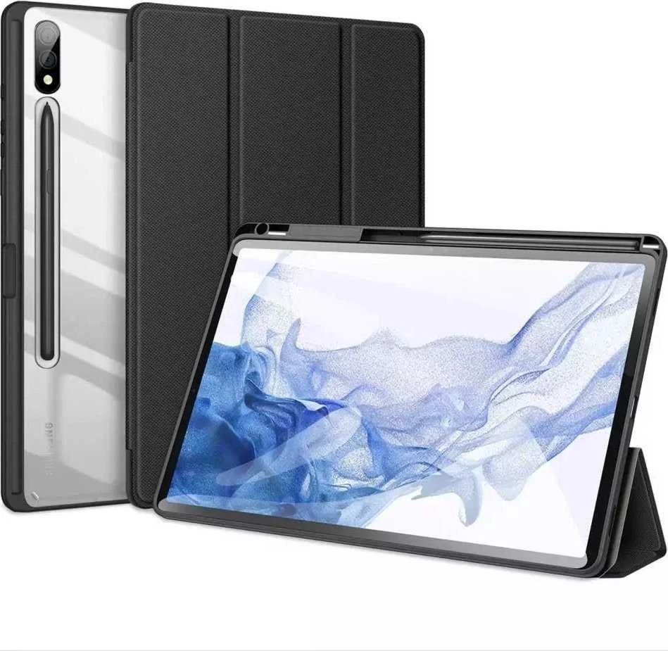 Dėklas Dux Ducis Toby Samsung X810/X816 Tab S9 Plus/X610/X616 Tab S9 FE Plus juodas