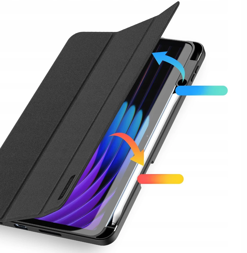 Dėklas Dux Ducis Domo Xiaomi Pad 8/7/7 Pro juodas