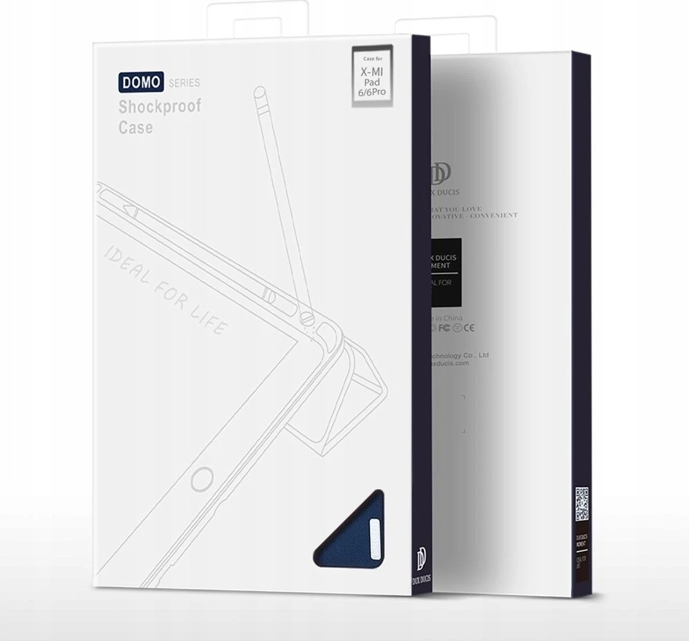 Dux Ducis Domo with flap and smart sleep for Xiaomi Pad 6 / 6 Pro – dėklas planšetiniam kompiuteriui mėlynos spalvos