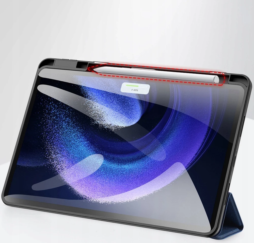 Dux Ducis Domo with flap and smart sleep for Xiaomi Pad 6 / 6 Pro – dėklas planšetiniam kompiuteriui mėlynos spalvos