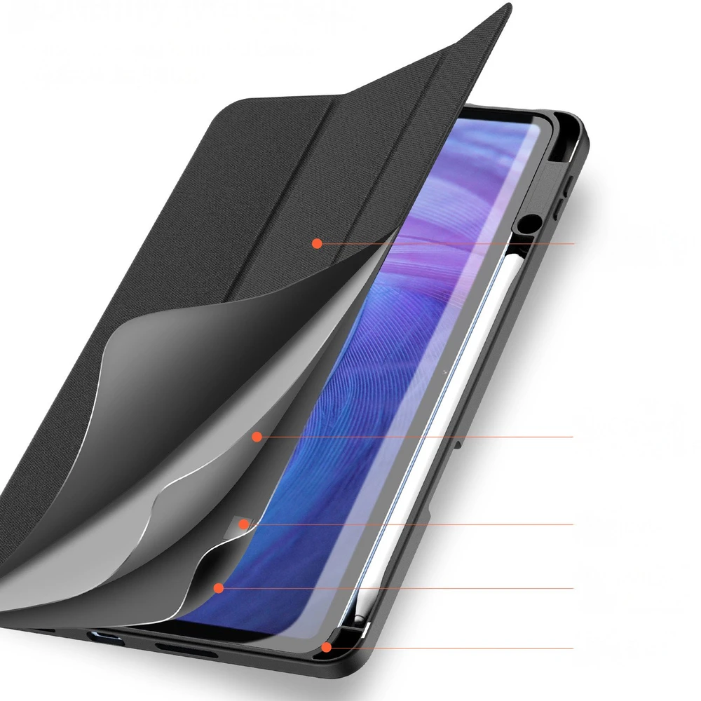 Dėklas Dux Ducis Domo Xiaomi Pad 8/7/7 Pro juodas