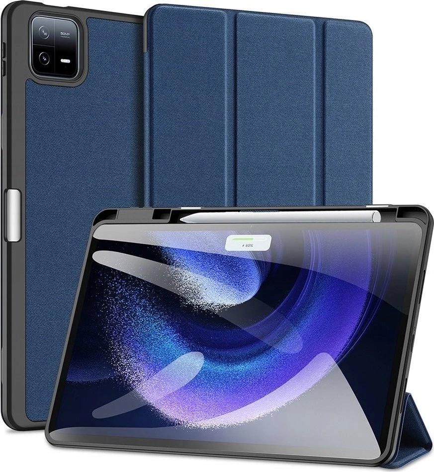 Dux Ducis Domo with flap and smart sleep for Xiaomi Pad 6 / 6 Pro – dėklas planšetiniam kompiuteriui mėlynos spalvos