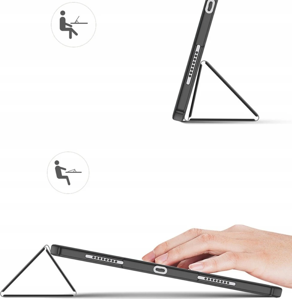 Dėklas Dux Ducis Toby Apple iPad Pro 11 2024/2025 juodas