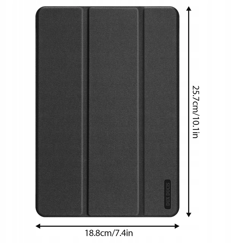Dėklas Dux Ducis Domo Xiaomi Pad 8/7/7 Pro juodas