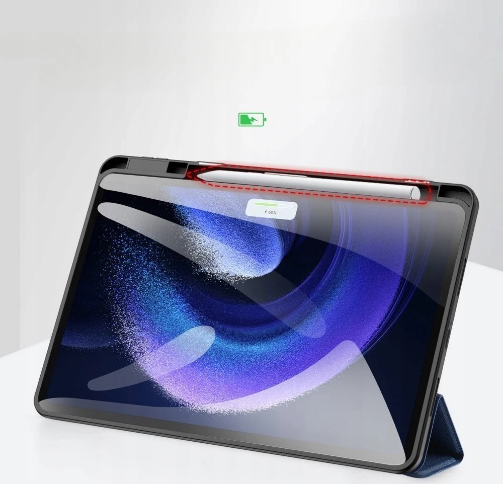 Dux Ducis Domo with flap and smart sleep for Xiaomi Pad 6 / 6 Pro – dėklas planšetiniam kompiuteriui mėlynos spalvos