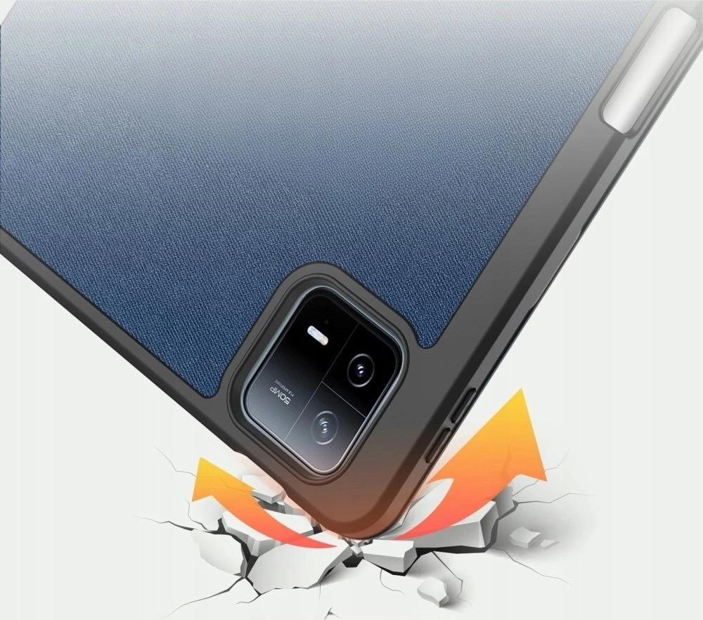 Dux Ducis Domo with flap and smart sleep for Xiaomi Pad 6 / 6 Pro – dėklas planšetiniam kompiuteriui mėlynos spalvos