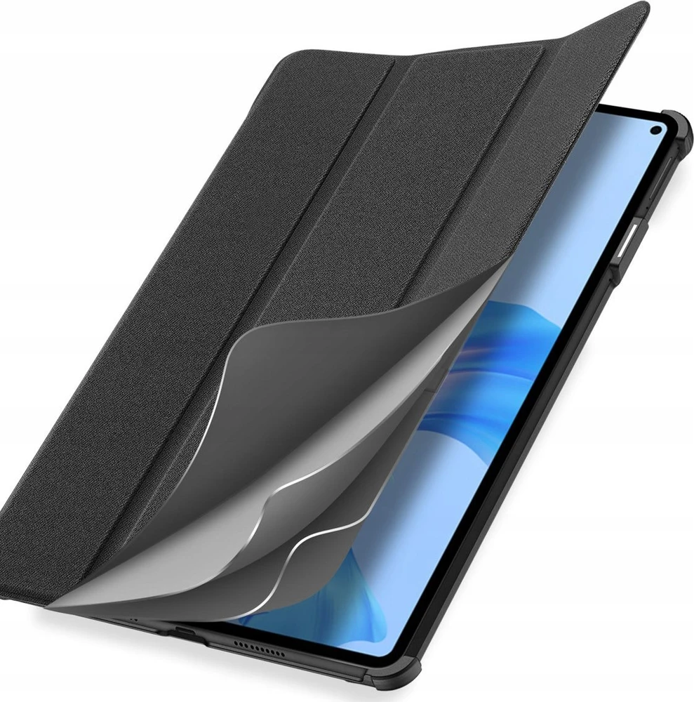 Dux Ducis Domo Huawei MatePad Pro 11'' (2022) išmanusis dėklas su stovu planšetiniam kompiuteriui, juodos spalvos