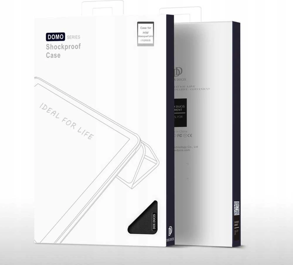 Dux Ducis Domo Huawei MatePad Pro 11'' (2022) smart cover stand dėklas planšetiniam kompiuteriui juodos spalvos