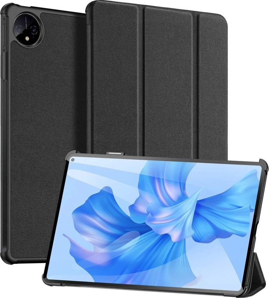 Dux Ducis Domo Huawei MatePad Pro 11'' (2022) išmanusis dėklas su stovu planšetiniam kompiuteriui, juodos spalvos