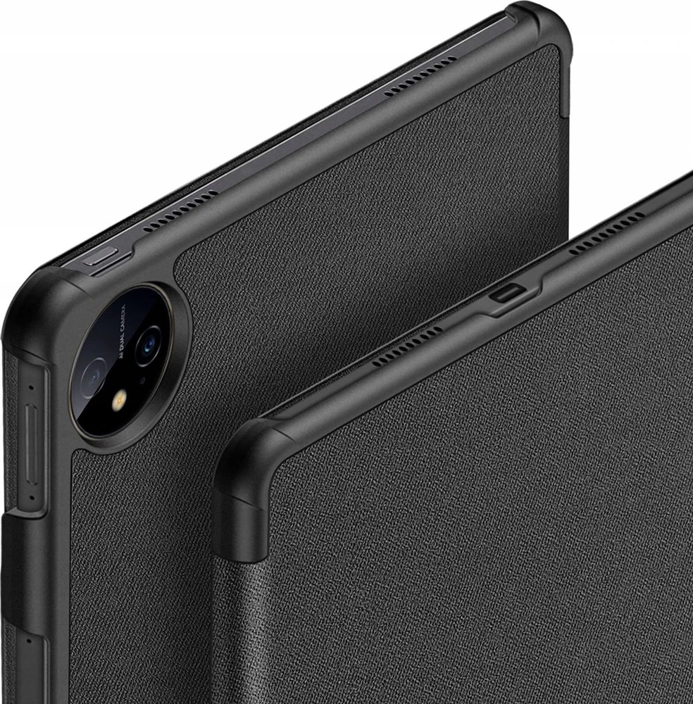 Dux Ducis Domo Huawei MatePad Pro 11'' (2022) išmanusis dėklas su stovu planšetiniam kompiuteriui, juodos spalvos