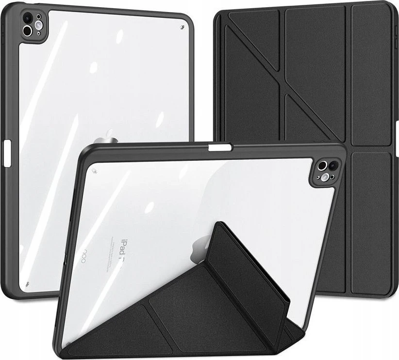DUX DUCIS dėklas MAGI su pieštuko laikikliu iPad Pro 11 (2024) juodas