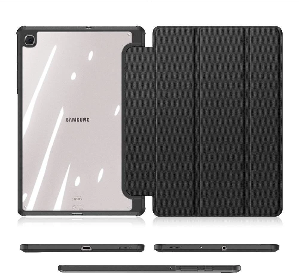 Dėklas Dux Ducis Toby Samsung P610/P615/P613/P619/P620/P625 Tab S6 Lite 10.4 juodas