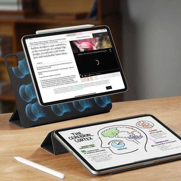 ESR Rebound Magnetic dėklas skirtas iPad Pro 11'' 2024 – juodos spalvos