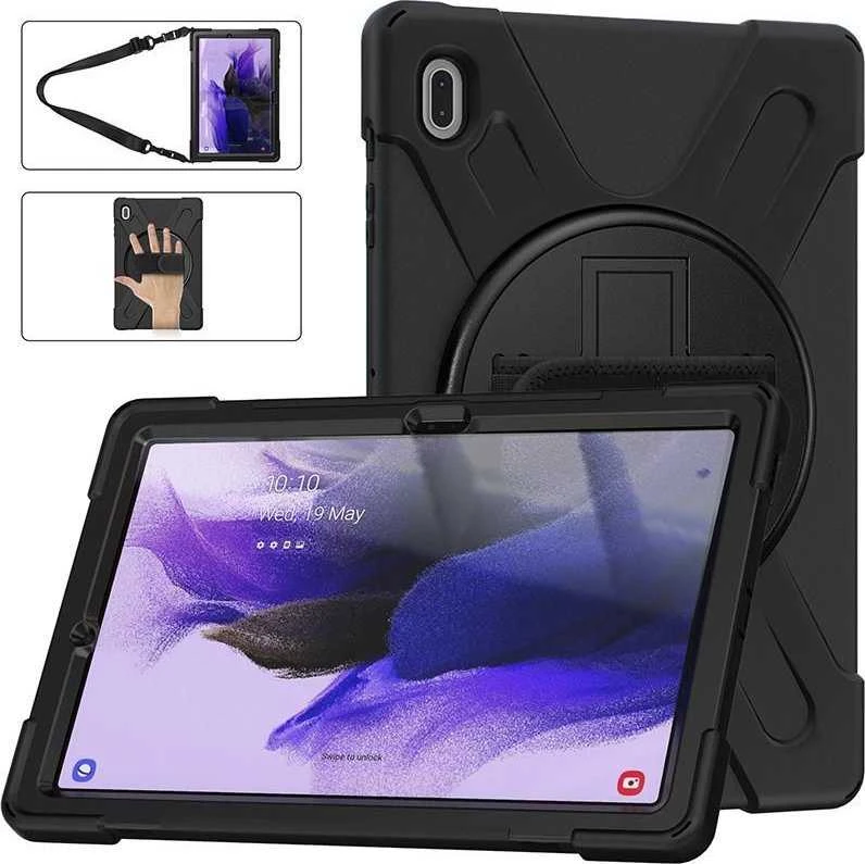 eStuff ES681858-BULK planšetinio kompiuterio dėklas, skirtas Samsung Galaxy Tab S9+, S8+, S7 FE ir S7+