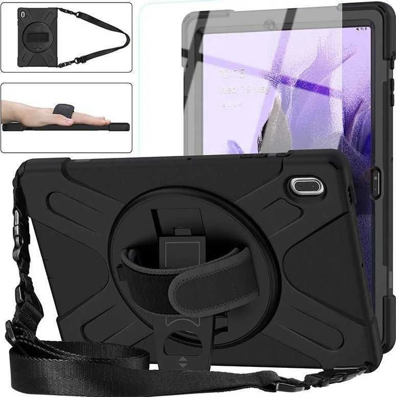 eStuff ES681858-BULK planšetinio kompiuterio dėklas, skirtas Samsung Galaxy Tab S9+, S8+, S7 FE ir S7+