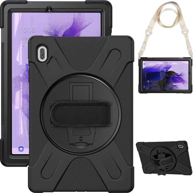 eStuff ES681858-BULK planšetinio kompiuterio dėklas, skirtas Samsung Galaxy Tab S9+, S8+, S7 FE ir S7+