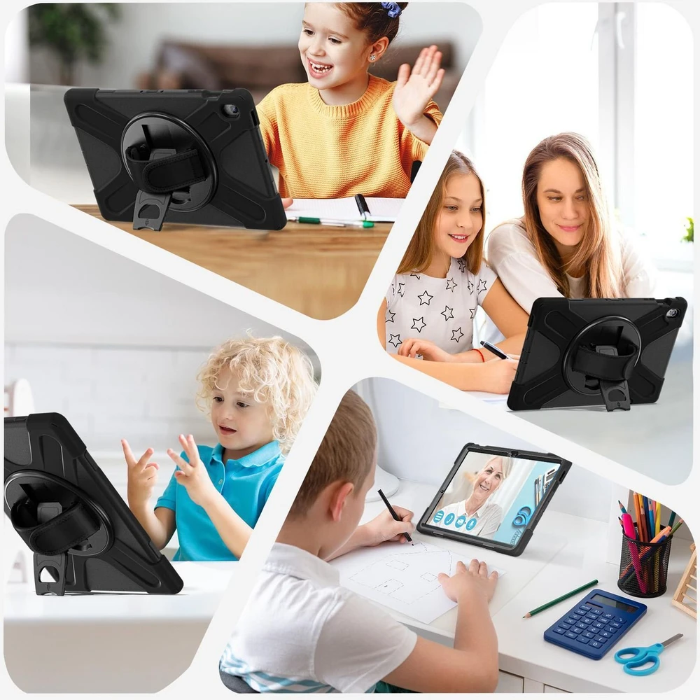 Dėklas na tablet eStuff eSTUFF Defender Austin do Galaxy Tab S10 FE+